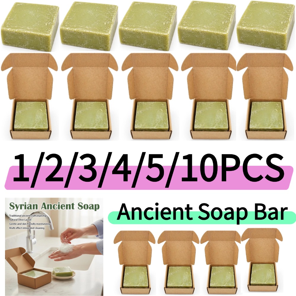 Soap Making Olive Oil - Hautfreundliches Olivenöl-Handseifenset, Anti-Milben-Reinigungsseife mit Handgeschenk, handgemachte