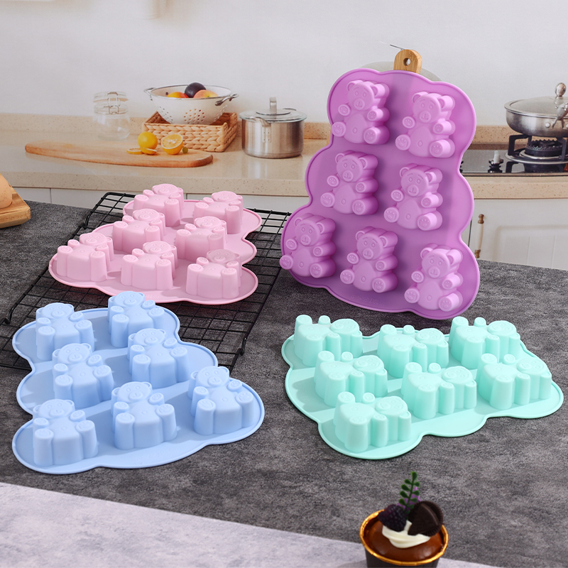 Soap Making Jelly - Silikon-Gummibärchenformen, Gelbformen für Kinder – Machen