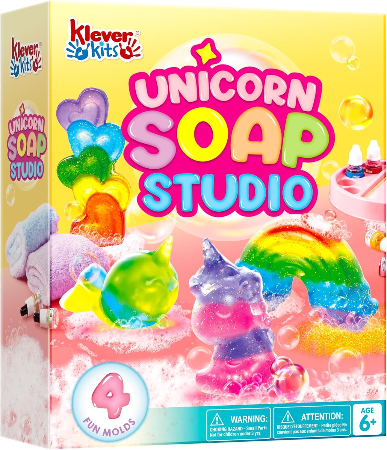 Soap Making Activity - JOYFY Einhorn-Seifenherstellungsset für Mädchen, Basteln, DIY-Projekt