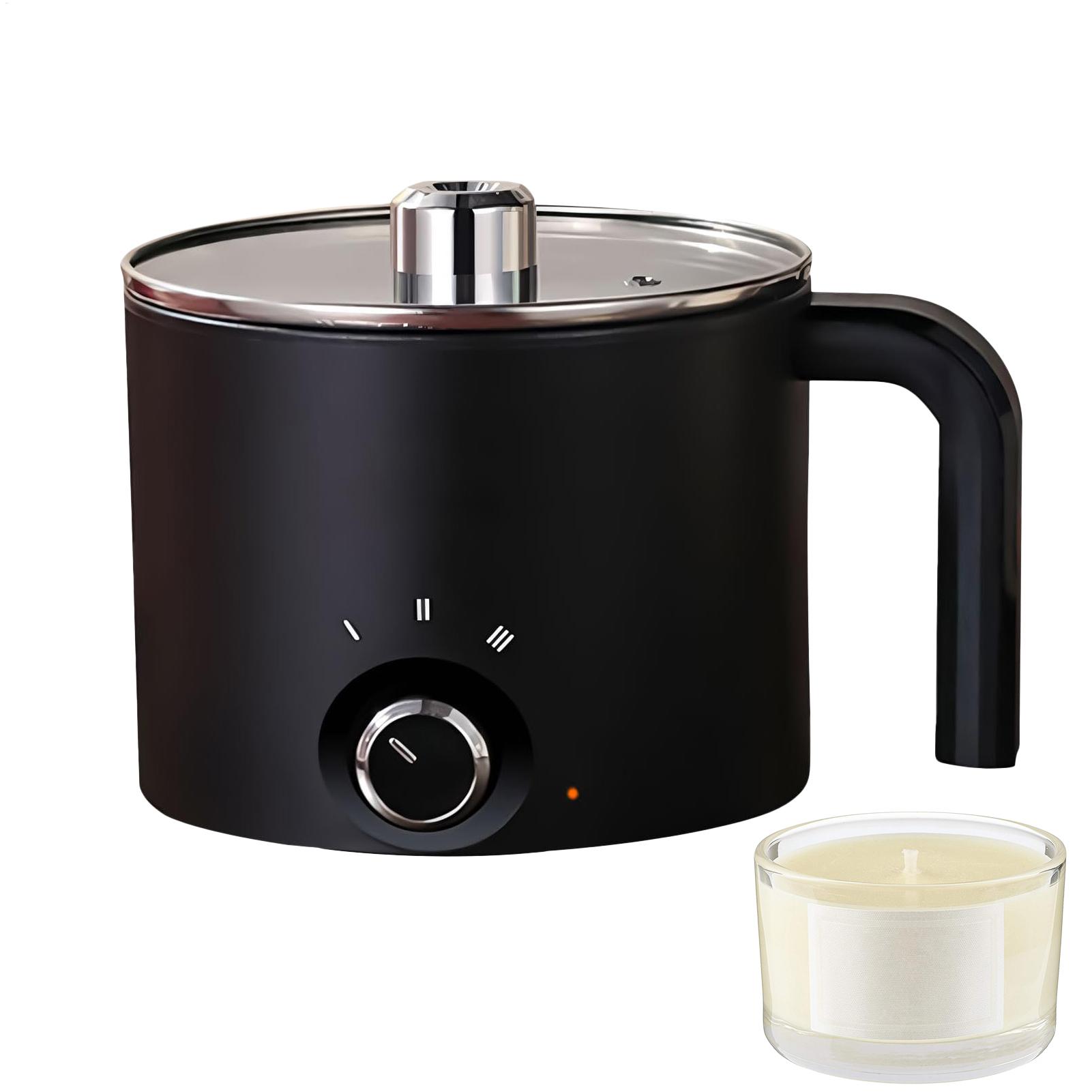 Soap Making Activity - Kerzenwachs-Schmelztopf 1,5L Großer Edelstahl Elektrischer Antihaft-Kerzenherstellungstopf