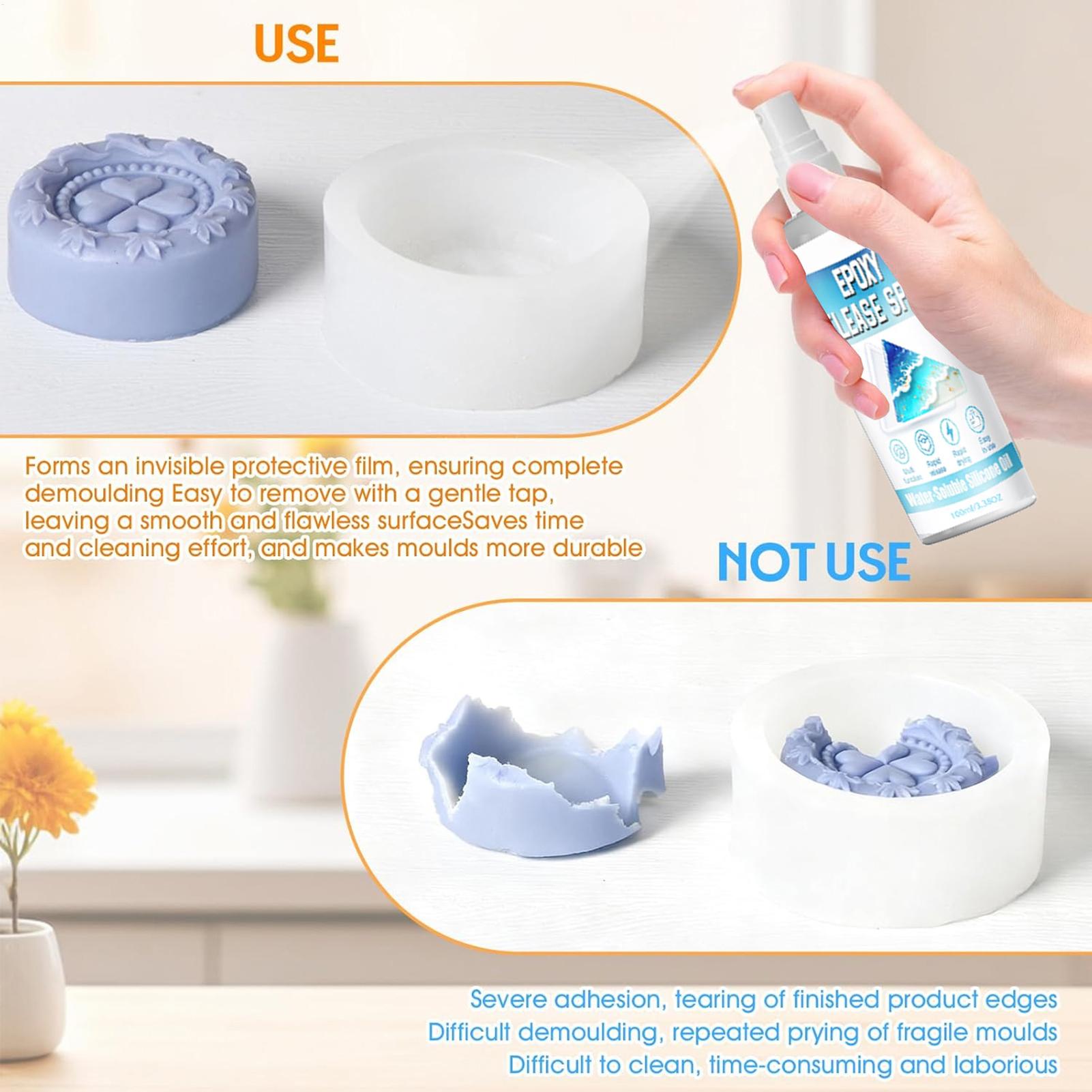 Silikon-Trennspray Epoxid-Tren – Soap Making Dish Bewertung und Preis