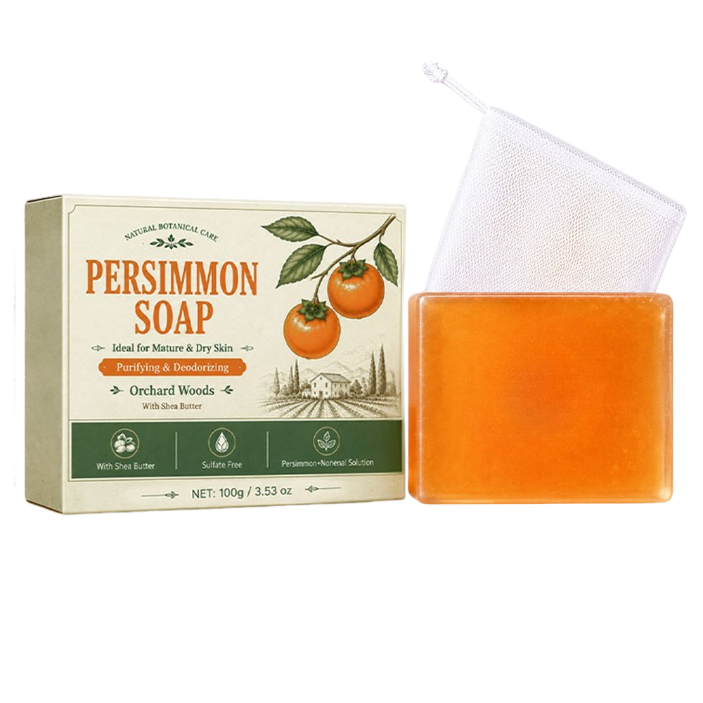 Persimmon-Seifenstück für Männ – Shea Butter Raw Bewertung und Preis