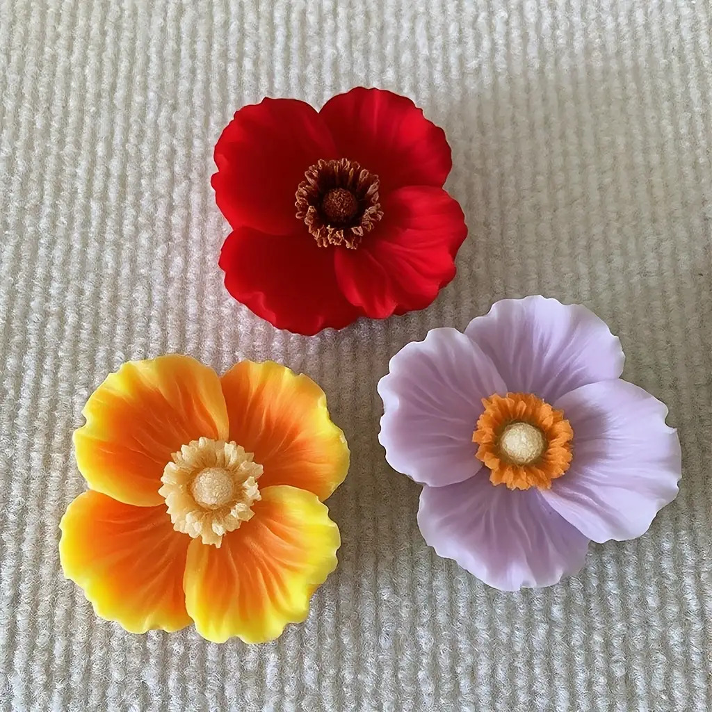 Blumen-Silikonform für Kerzen, – Soap Making In Home Bewertung und Preis
