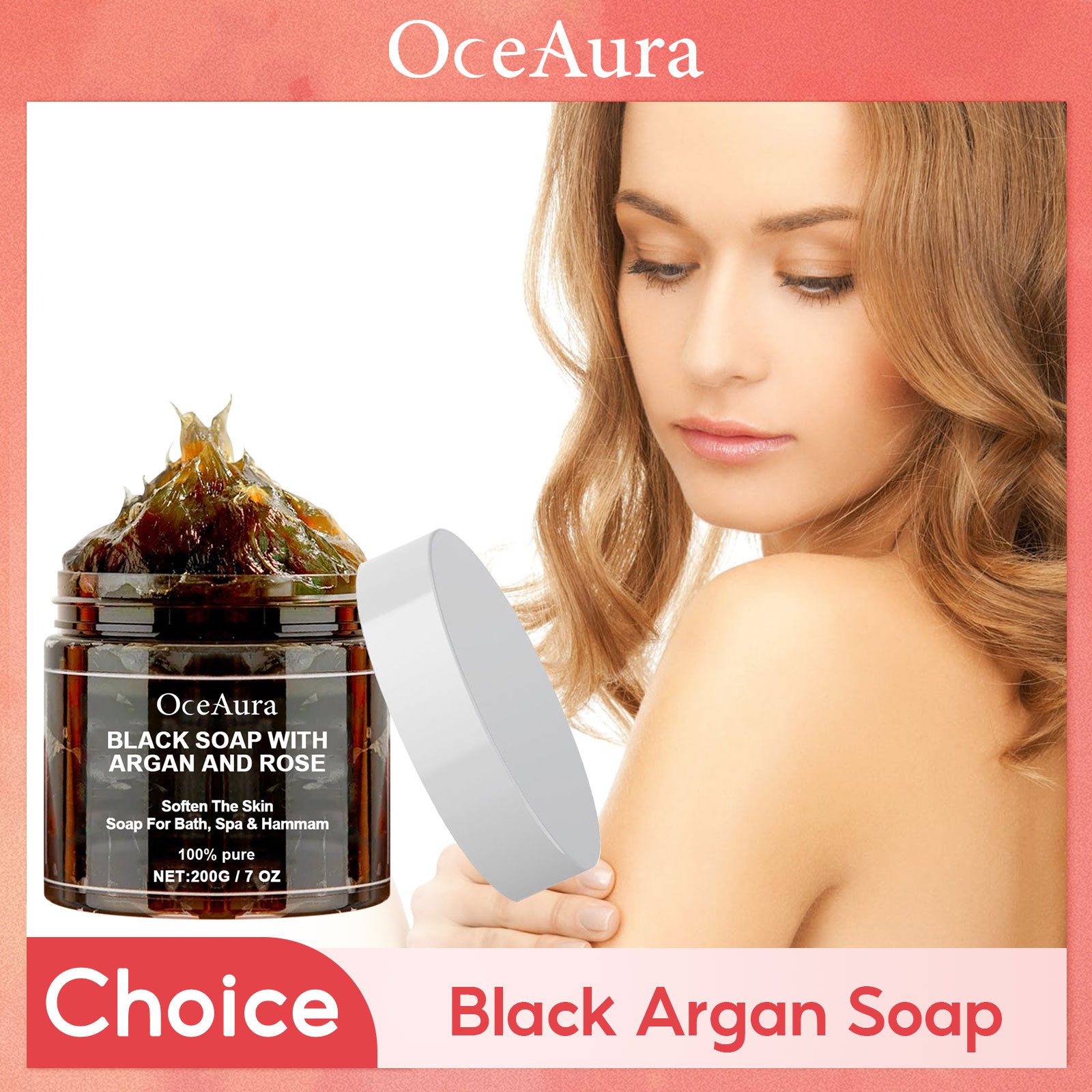 Schwarze Reinigungsseife, tief – Castor Oil Soap Bewertung und Preis
