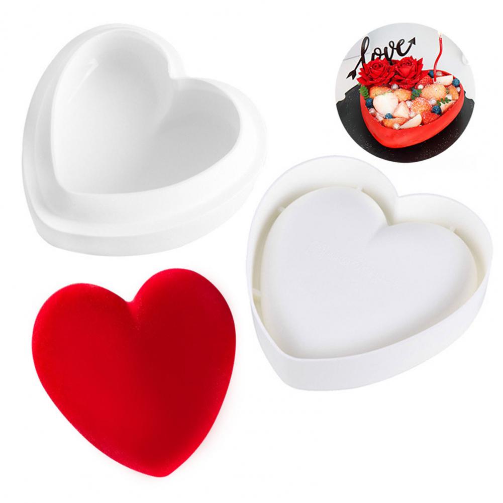 Herzförmige Silikonform 3D Dia – Soap Making Jelly Bewertung und Preis