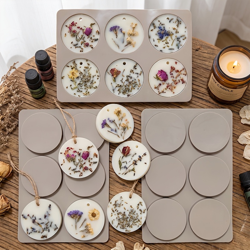 6-fach runde Silikonform für A – Soap Making Activity Bewertung und Preis