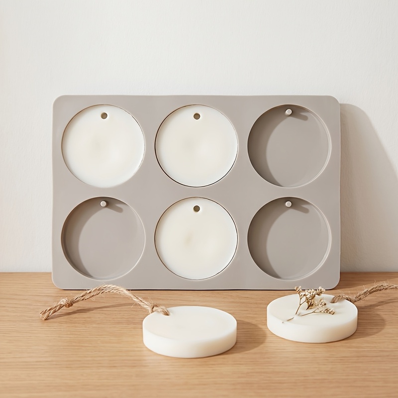 6-fach runde Silikonform für A – Soap Making Activity Bewertung und Preis