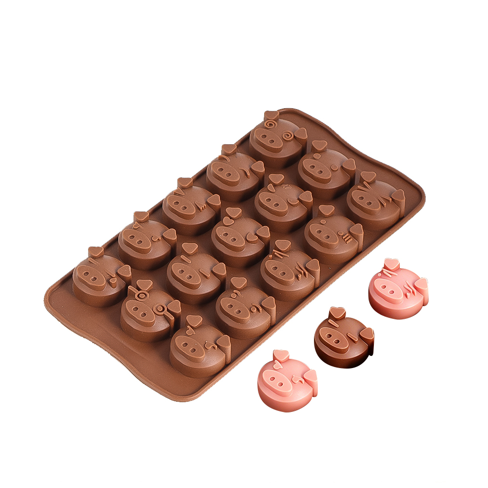 Cartoon-Schweinchen-Emoji-Herz – Soap Making Jelly Bewertung und Preis