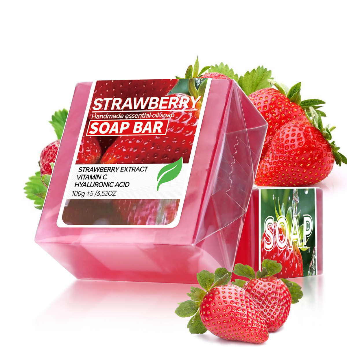 Erdbeer-Fruchtpüree Ätherische – Castor Oil Soap Bewertung und Preis