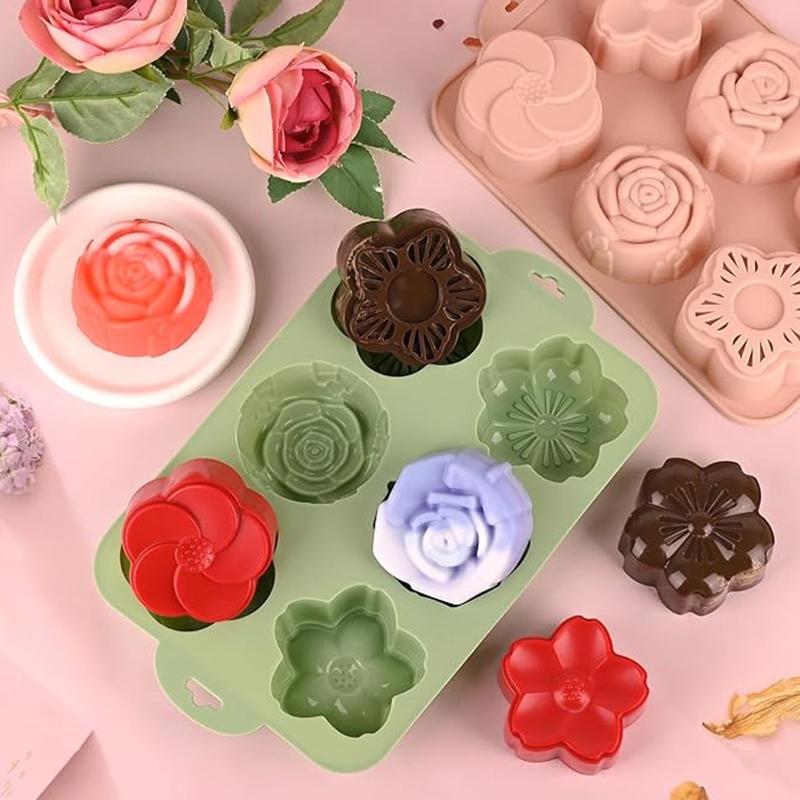 SU Blumen-Silikonform, 6 Verti – Soap Making Jelly Bewertung und Preis