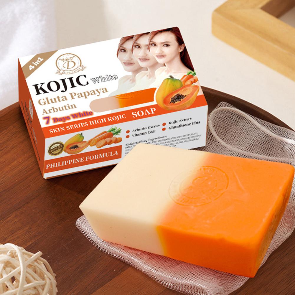 160g Papaya-Kojic-Säure-Ölseif – Castor Oil Soap Bewertung und Preis