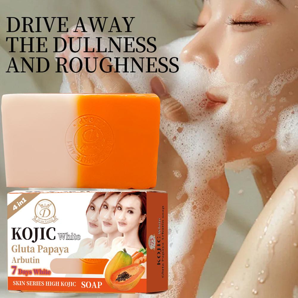 160g Papaya-Kojic-Säure-Ölseif – Castor Oil Soap Bewertung und Preis