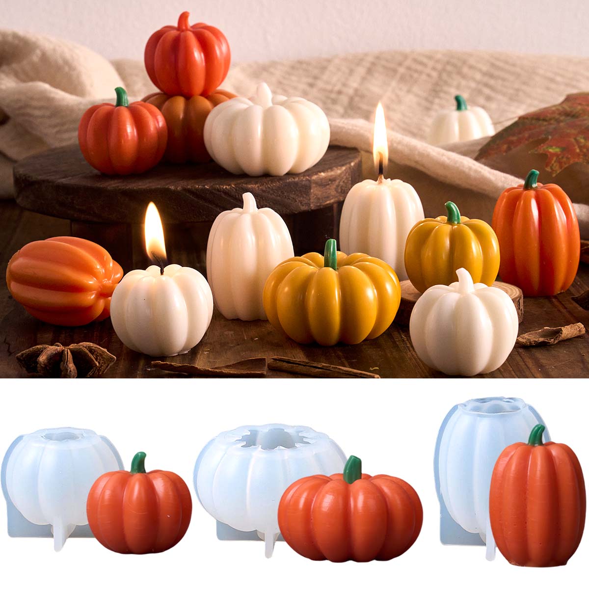 Halloween-Kürbis-Silikonform f – Soap Making In Home Bewertung und Preis