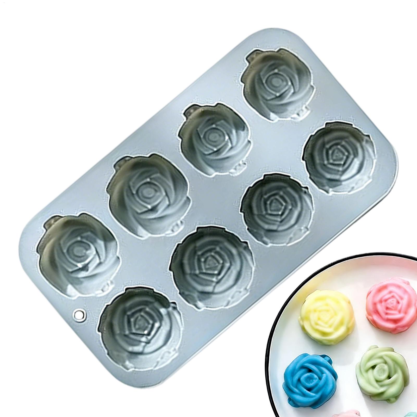 8-Loch Rosenblüten-Silikonform – Soap Making In Home Bewertung und Preis