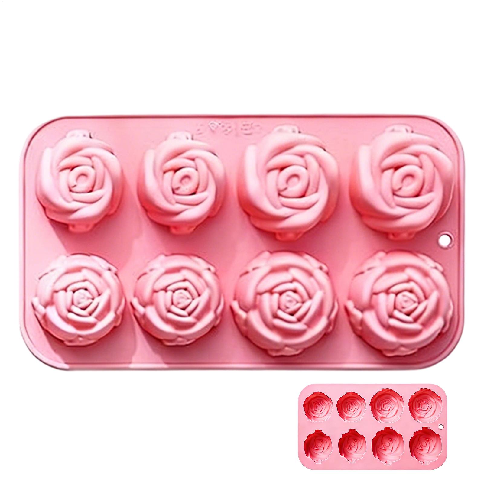 8-Loch Rosenblüten-Silikonform – Soap Making In Home Bewertung und Preis