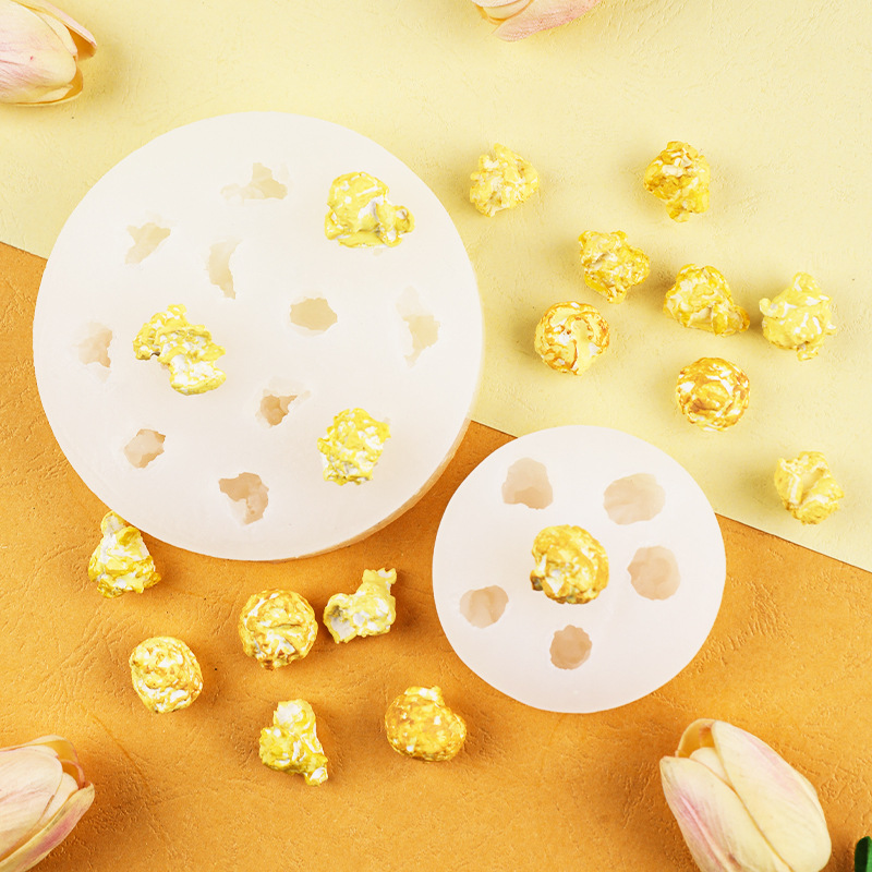 12-Loch-Popcorn-Silikonformen  – Soap Making Jelly Bewertung und Preis