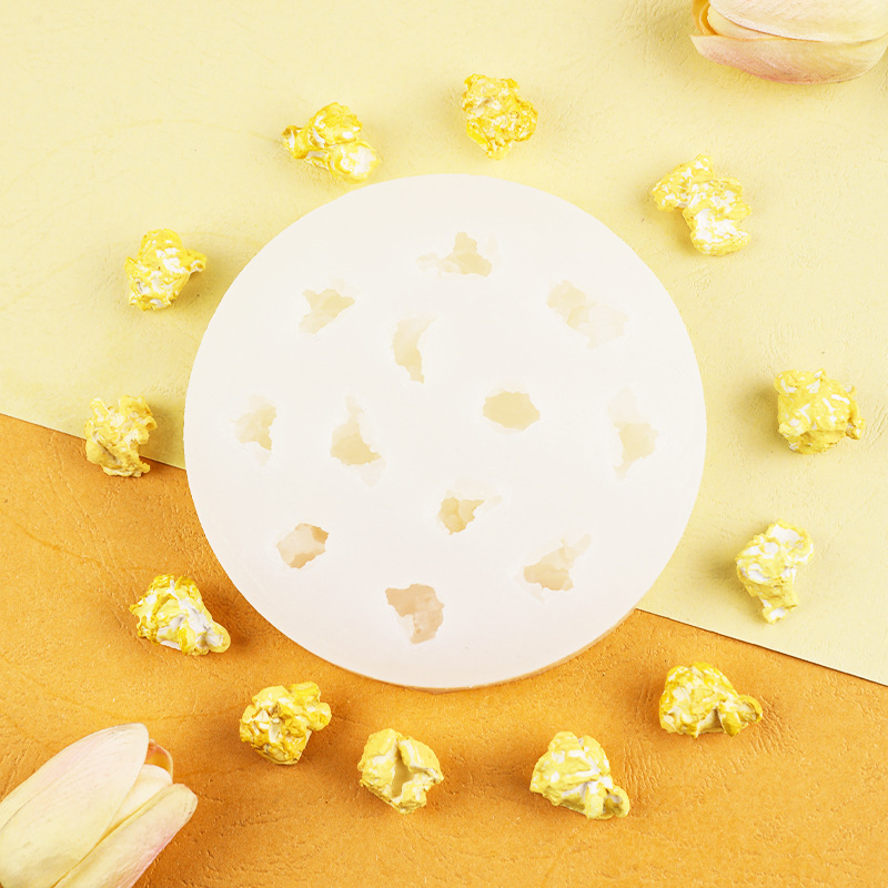 12-Loch-Popcorn-Silikonformen  – Soap Making Jelly Bewertung und Preis