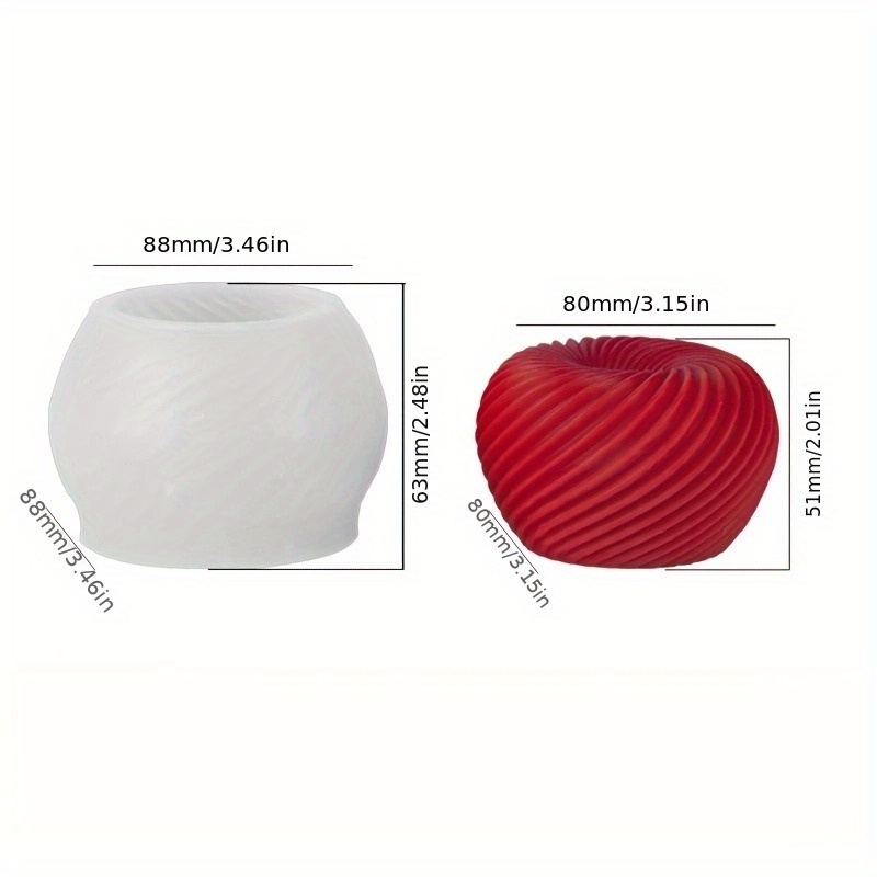 Eine trendige rote Apfel-Silik – Soap Making Dish Bewertung und Preis