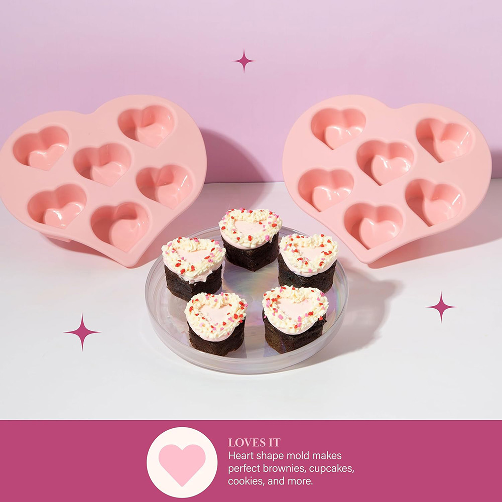 Herz-Silikonformen zum Valenti – Soap Making Jelly Bewertung und Preis